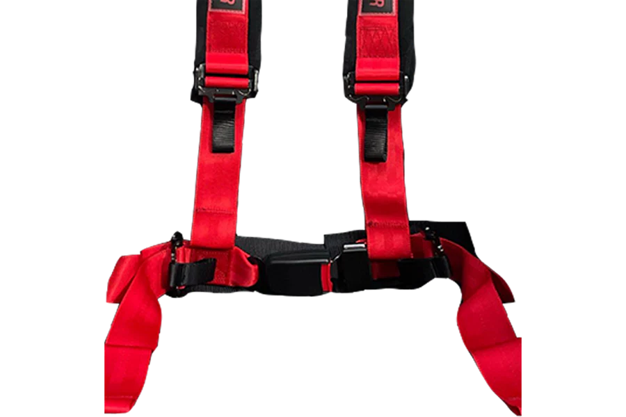 Trak Racer Seat Belt Harness (Red)