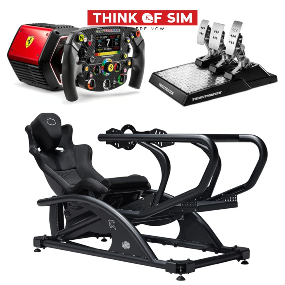Cooler Master Dyn X Racing Simulator (Frame) Seat Only / Thrustmaster (10Nm) Equipment