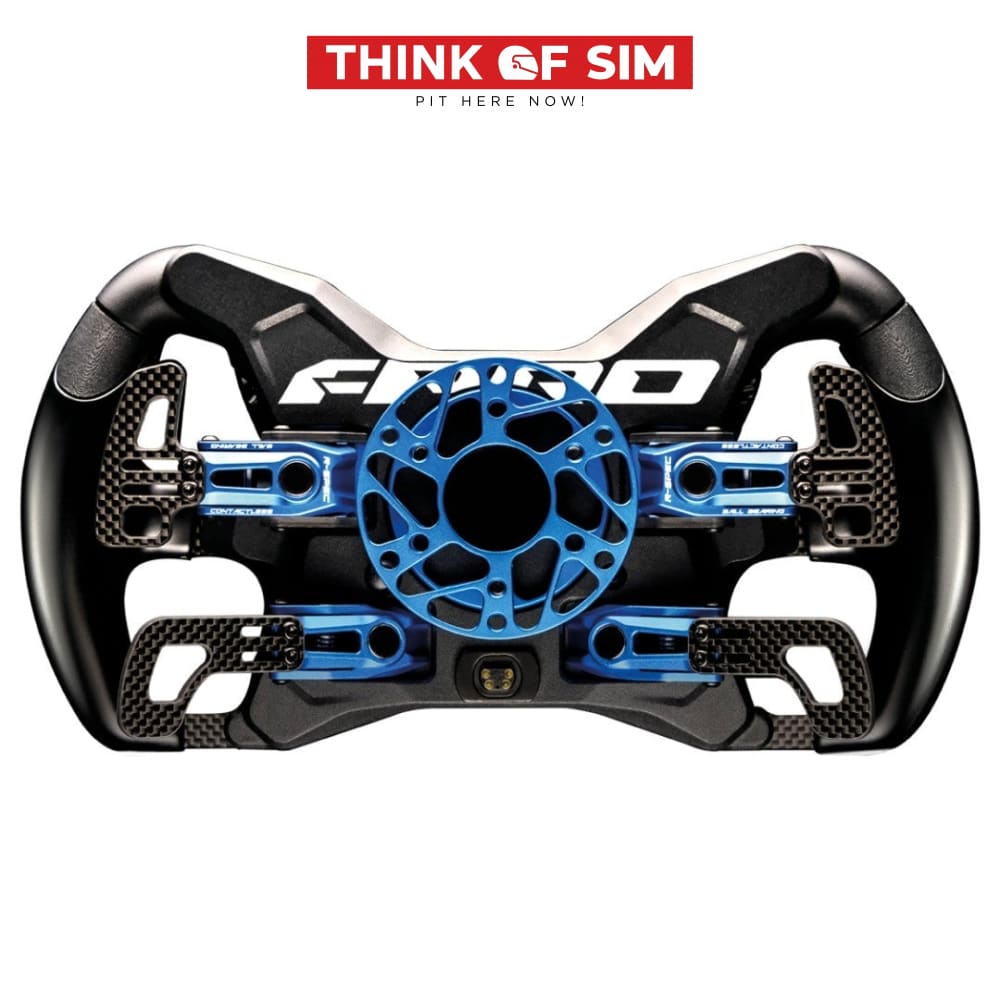 Cube Controls F-Pro Steering Wheel Blue Racing Equipment