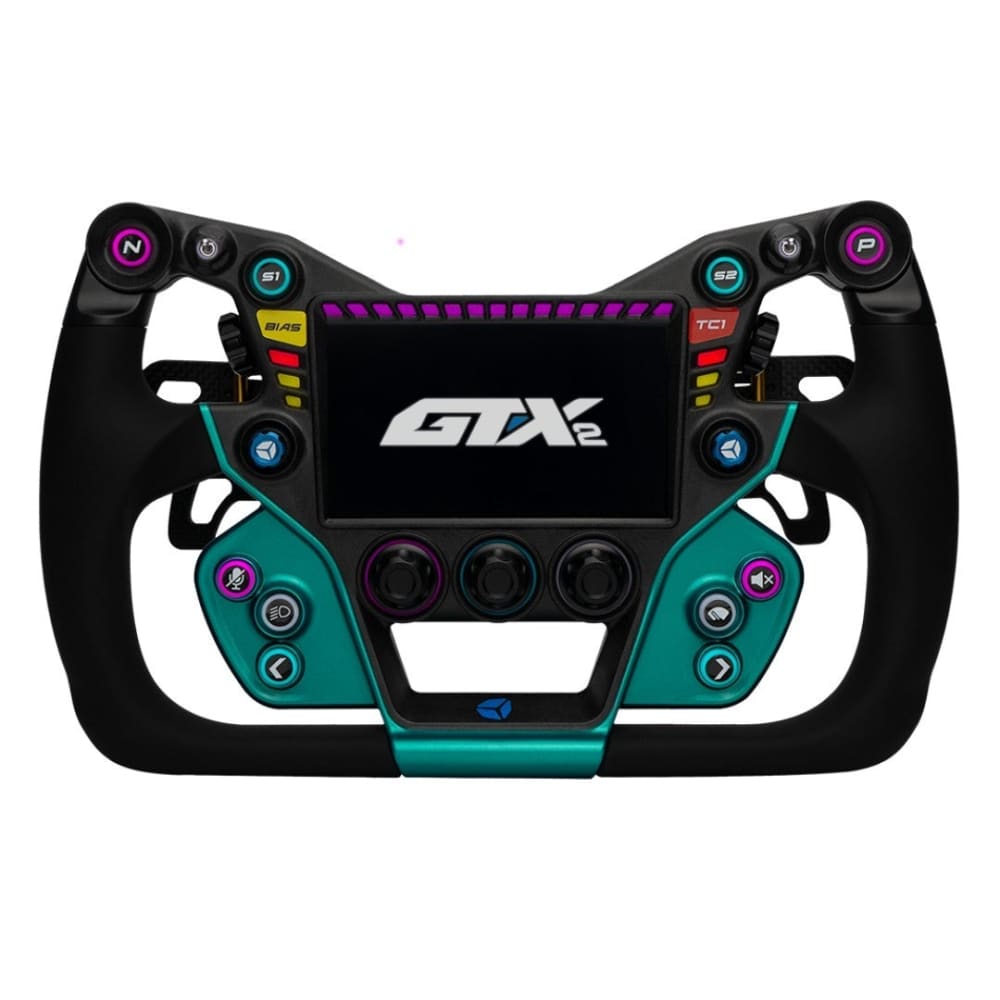 Cube Controls Gt-X2 Steering Wheel Green Racing Equipment