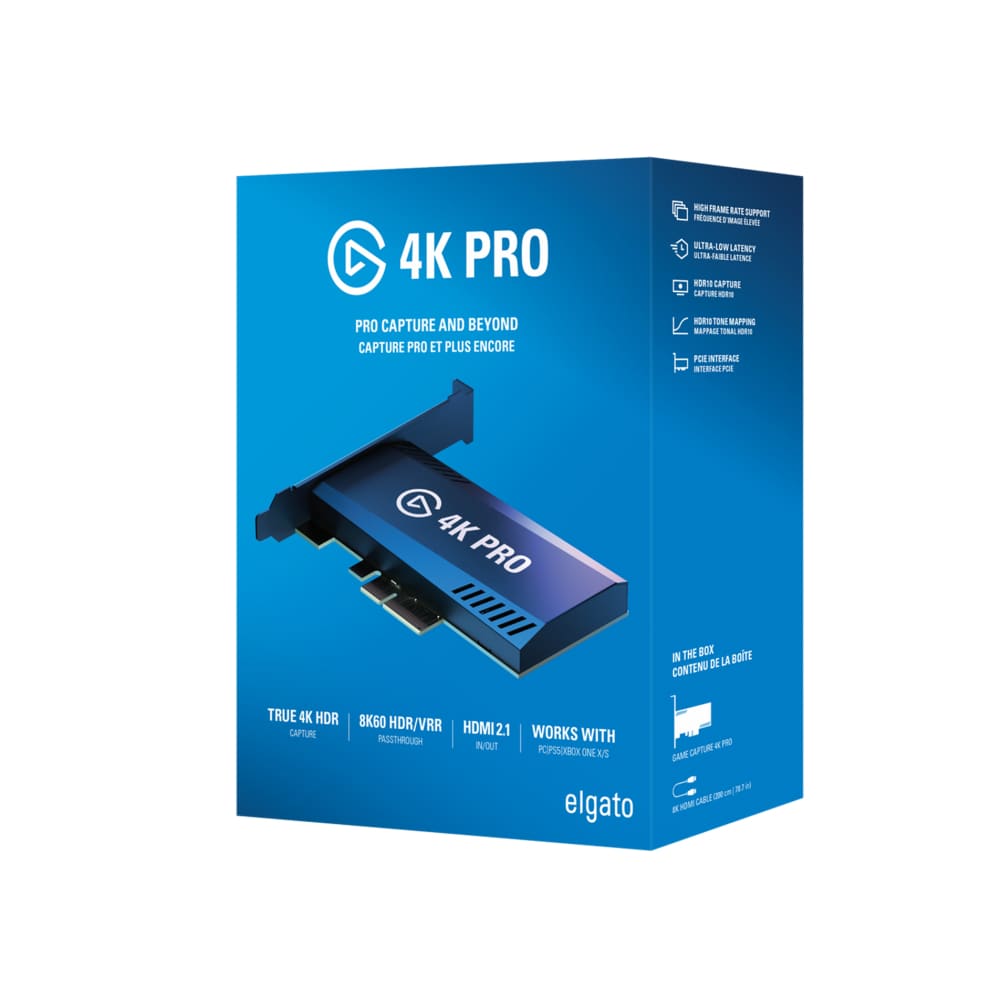 Elgato Game Capture 4K Pro Gaming Tech