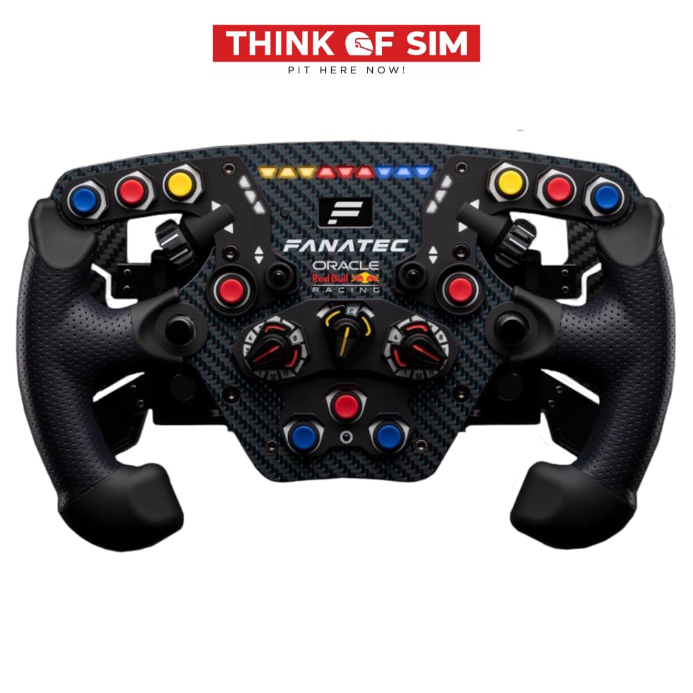 Fanatec Clubsport Steering Wheel Formula Oracle Red Bull Racing 2024 Equipment