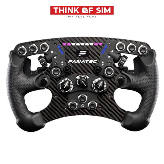 Fanatec Clubsport Steering Wheel Formula V2.5 (White Buttons) Complete Racing Equipment