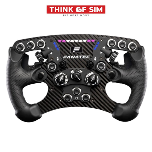 Fanatec Clubsport Steering Wheel Formula V2.5 (White Buttons) Complete QR2