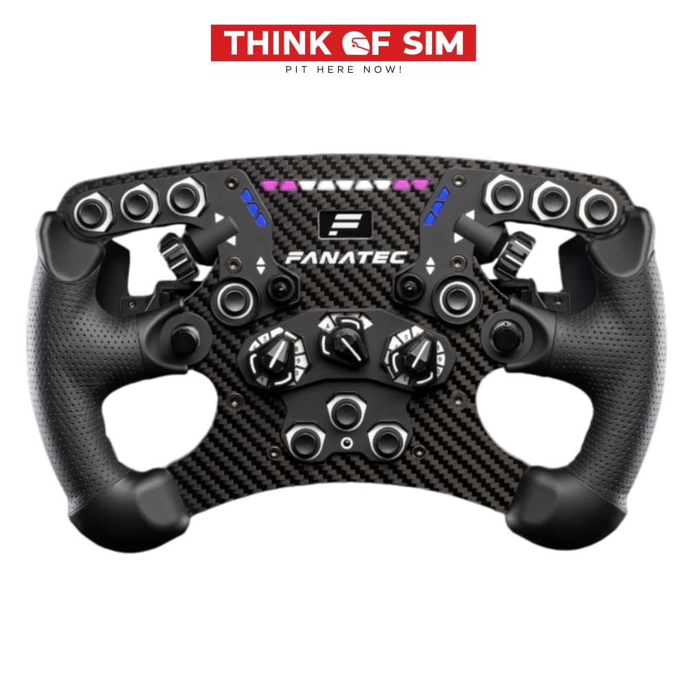 Fanatec Clubsport Steering Wheel Formula V2.5 (White Buttons) Complete Racing Equipment