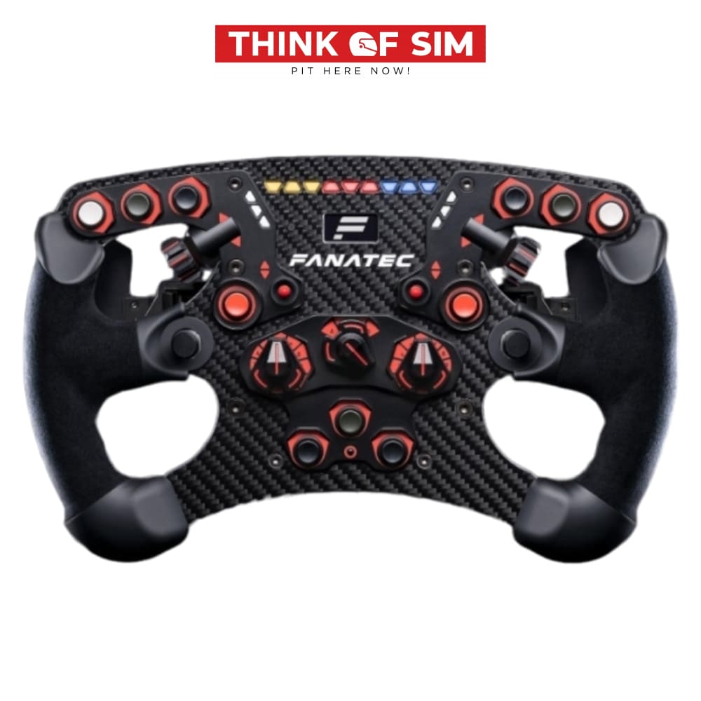 Fanatec Clubsport Steering Wheel Formula V2.5X (Red Buttons) Complete Racing Equipment