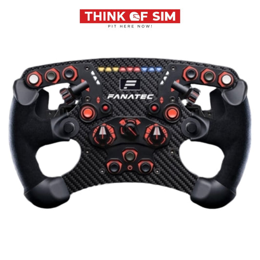 Fanatec Clubsport Steering Wheel Formula V2.5X (Red Buttons) Complete QR2