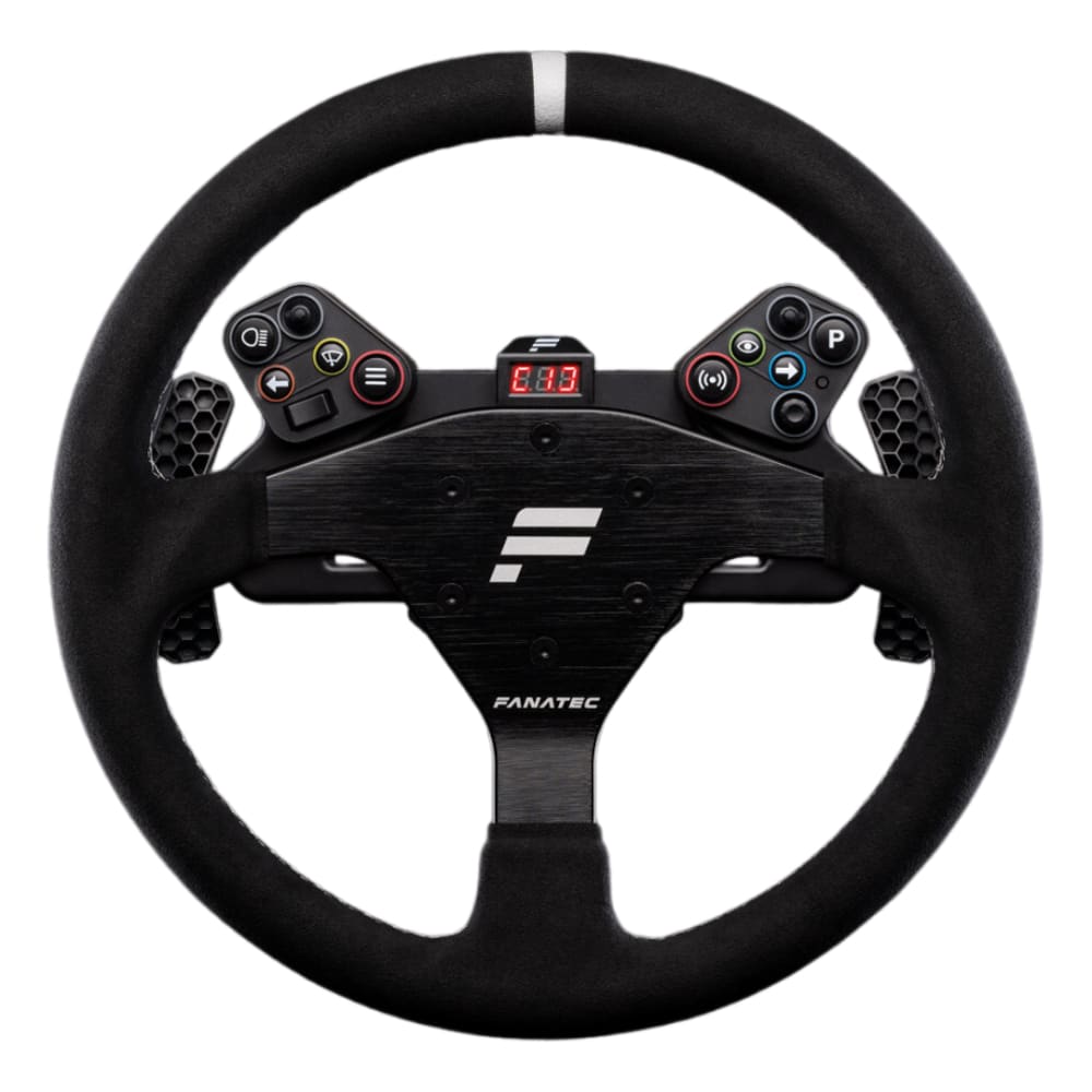 Fanatec Csl Steering Wheel 320 Alcantara® V2 Qr1 Lite Racing Equipment