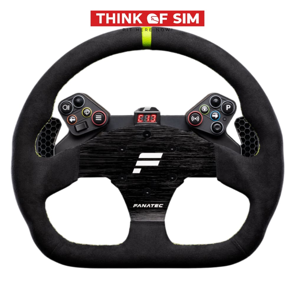 Fanatec Csl Steering Wheel Gt Alcantara V2 Qr1 Lite Racing Equipment