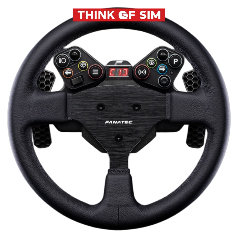 Fanatec Csl Steering Wheel Round 1 V2 Qr1 Lite Racing Equipment