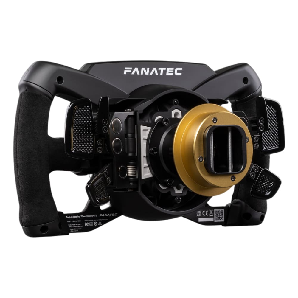 Fanatec Podium Steering Wheel Bentley GT3 Racing Equipment