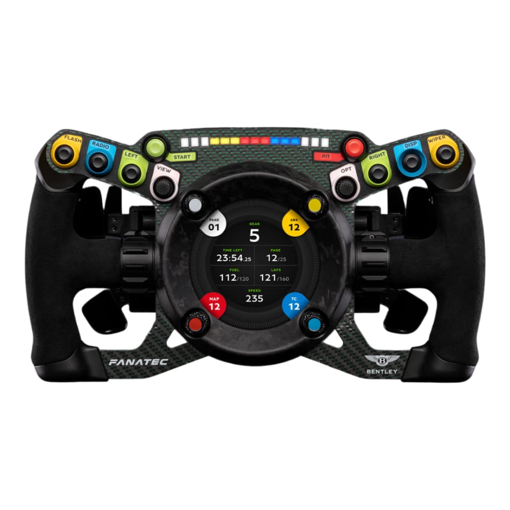 Fanatec Podium Steering Wheel Bentley GT3 Racing Equipment