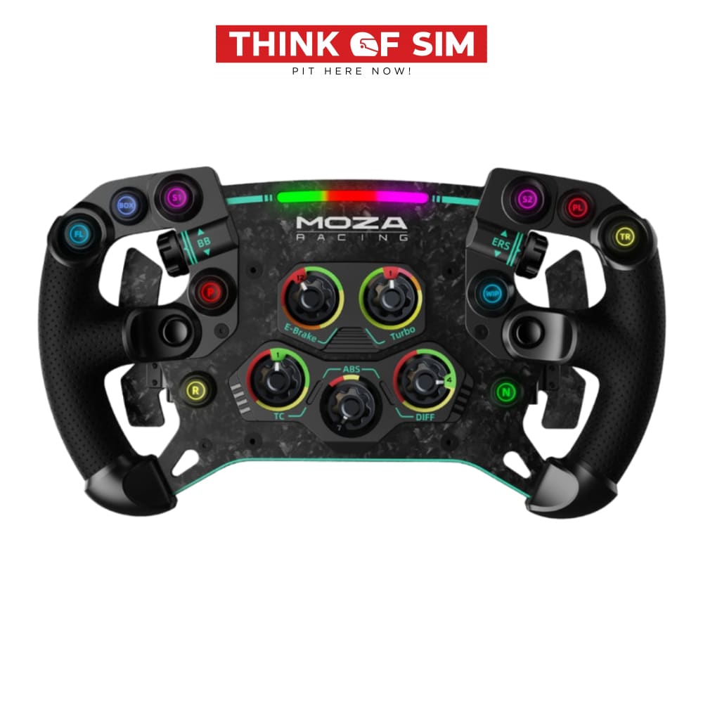 Moza Gs V2 Steering Wheel Leather Version Racing Equipment
