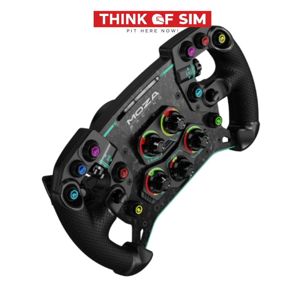 Moza Gs V2 Steering Wheel Leather Version Racing Equipment