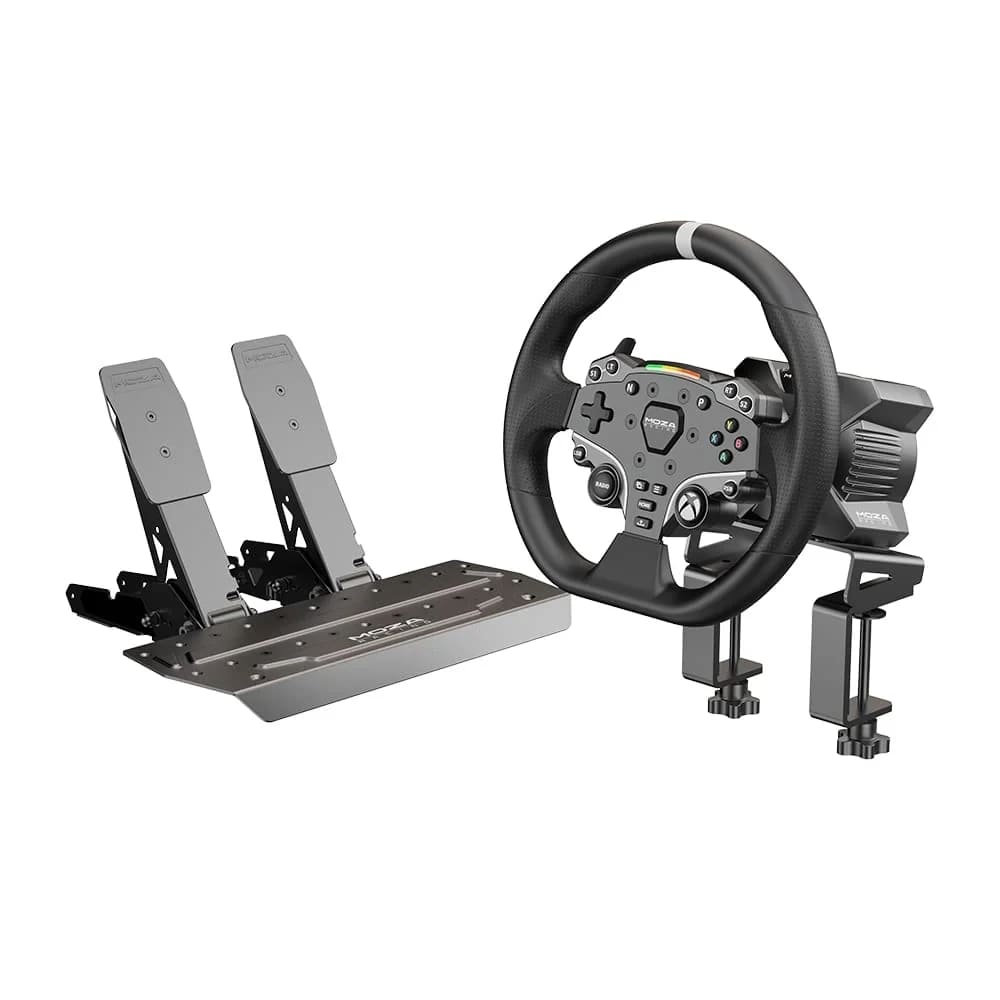 Moza R3 Racing Wheel And Pedals For Xbox & Pc Equipment