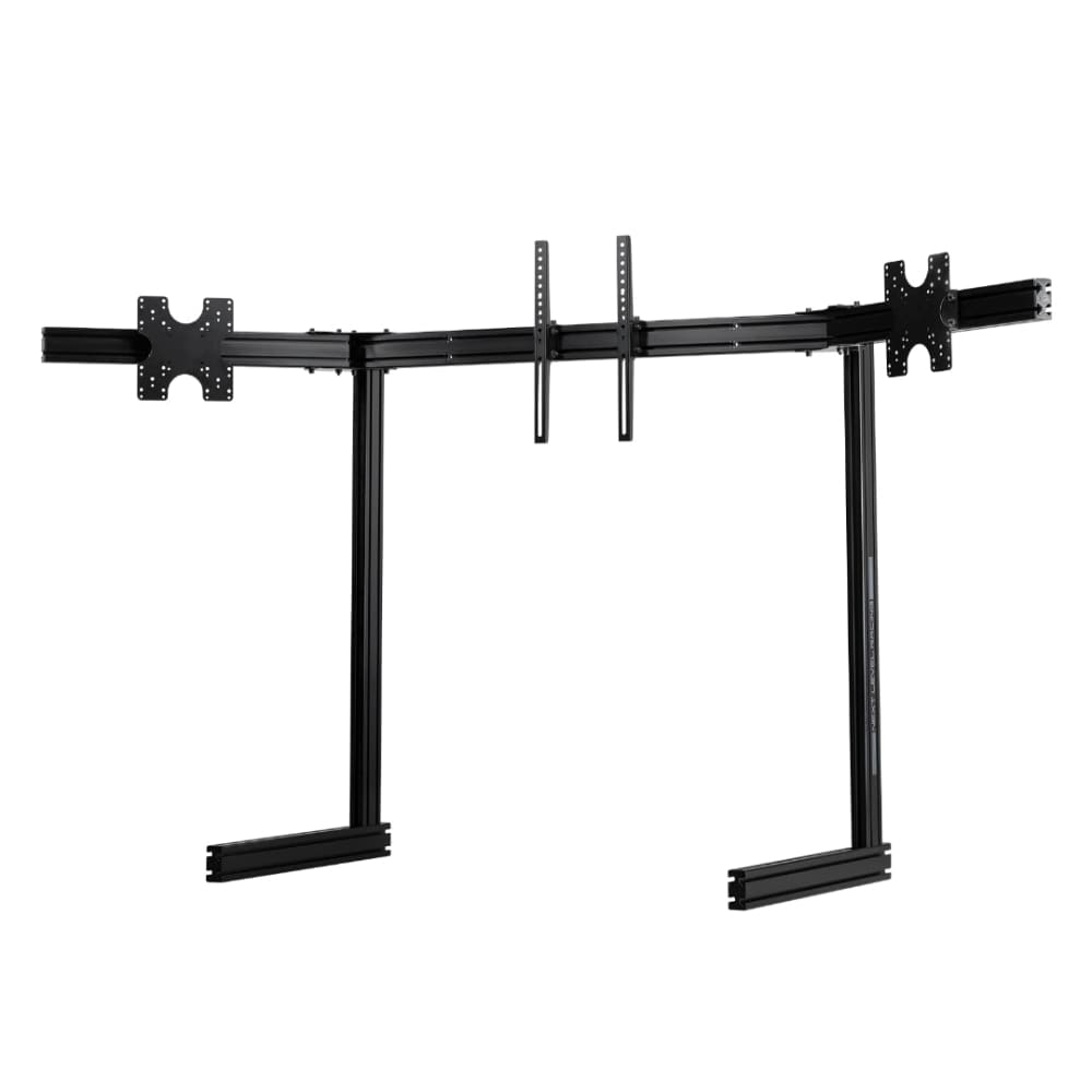 Next Level Racing Elite Free Standing Triple Monitor Stand (Black) Cockpit