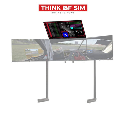 Next Level Racing Elite Freestanding Overhead Quad Monitor Add-On Carbon Grey Cockpit