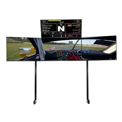 Next Level Racing Elite Quad Monitor Stand (Black) Cockpit