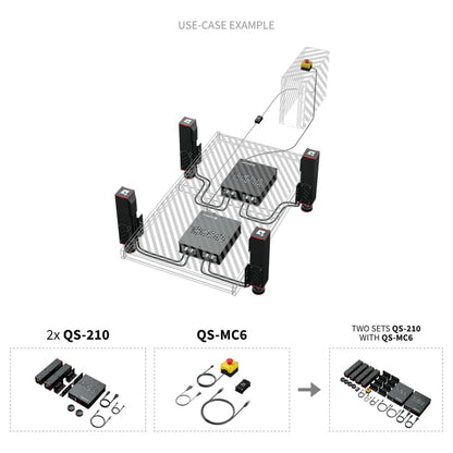 Qubic System Qs-210 3 Dof Gaming Tech