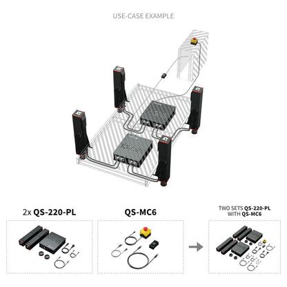 Qubic System Qs-220 3 Dof Gaming Tech