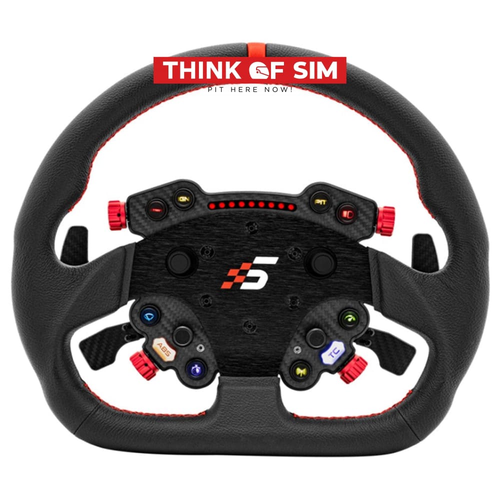 Simagic GT Pro Hub with D Shape Wheel Leather (Knob Edition) Racing Equipment