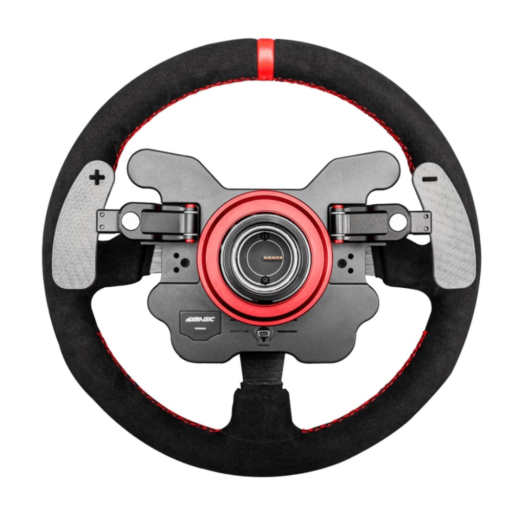 Simagic Gt1 Round Wheel With Paddle Shift Racing Equipment