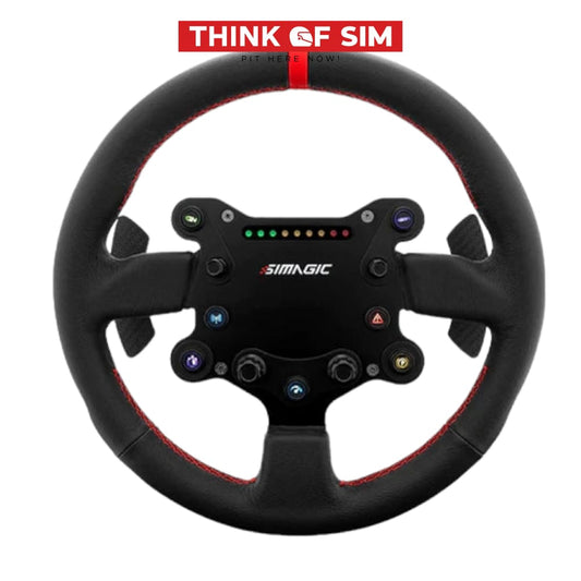 Simagic Gts Round Wheel Leather Racing Equipment