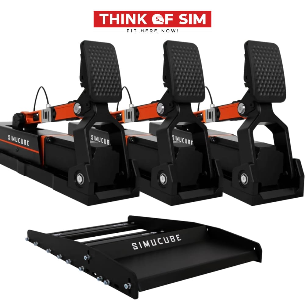 Simucube Active Pedal Ultimate (Set Of 3) (Includes Base Plate) Racing Equipment