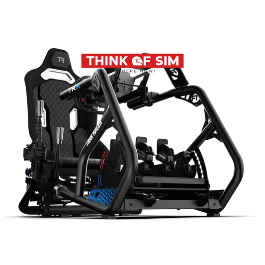 Trak Racer Alpine Racing Trx Simulator Cockpit (Black) - Bottom Mount Edition