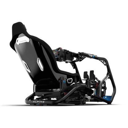 Trak Racer Alpine Racing Trx Simulator Cockpit (Black) - Bottom Mount Edition