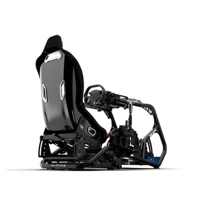 Trak Racer Alpine Racing Trx Simulator Cockpit (Black) - Bottom Mount Edition