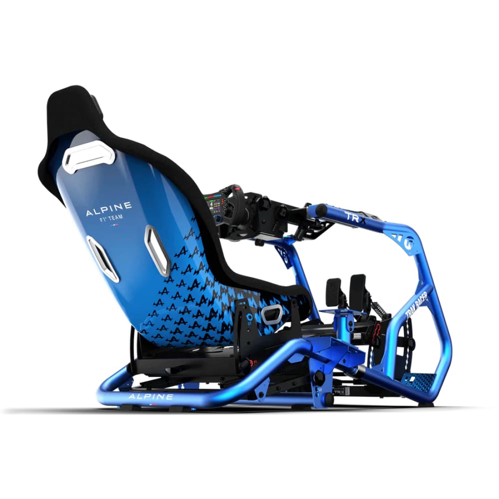 Trak Racer Alpine Racing Trx Simulator Cockpit (Alpine Blue)