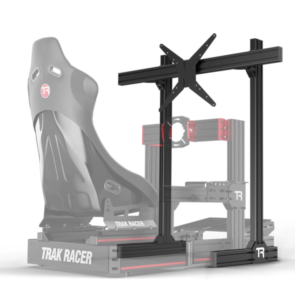 Trak Racer Aluminium Floor Standing Single Monitor Stand With Vesa Mount (1200Mm Support) Racing