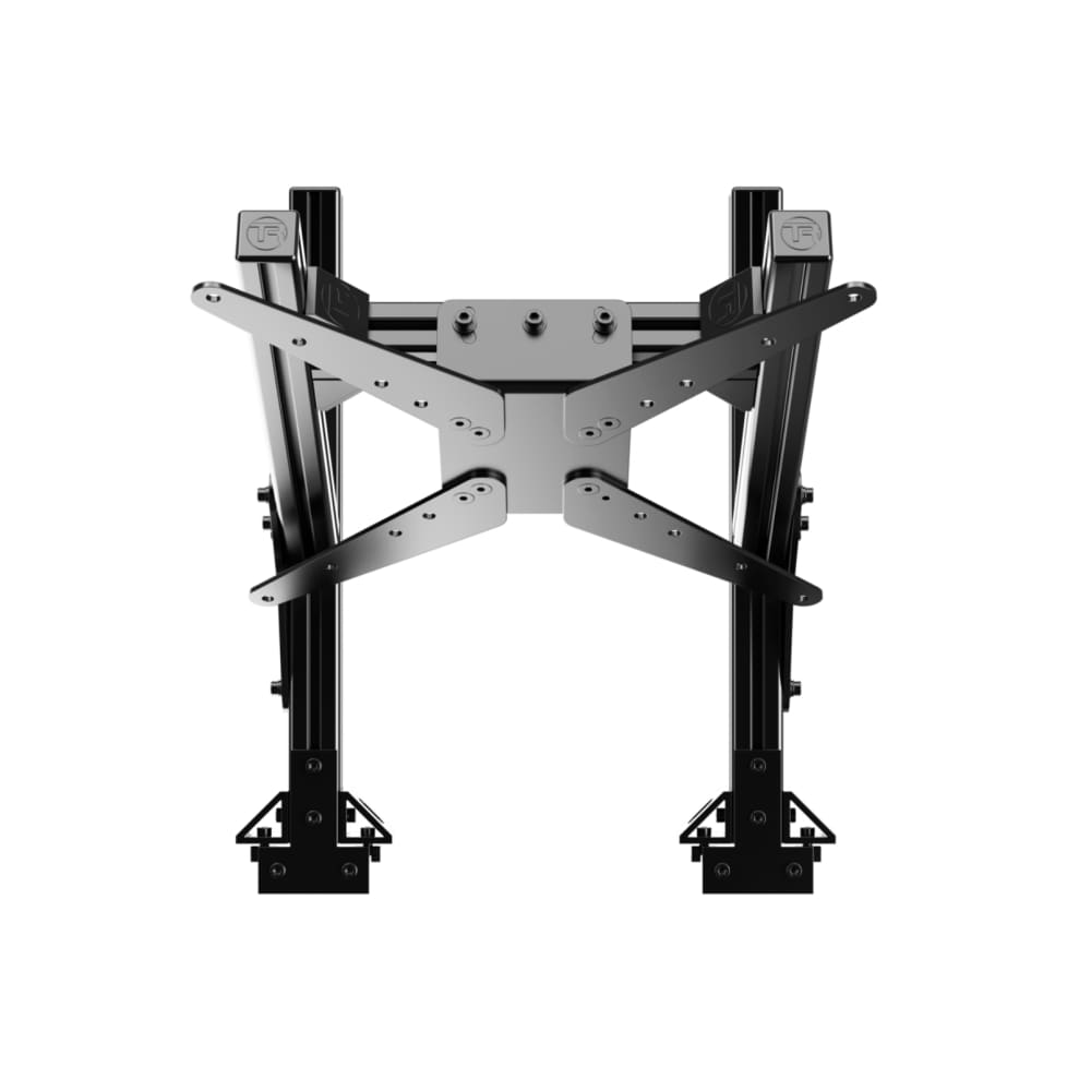 Trak Racer Aluminium Quad Dual Overhead Monitor Stand (Up To 36’’ Display) Racing Cockpit