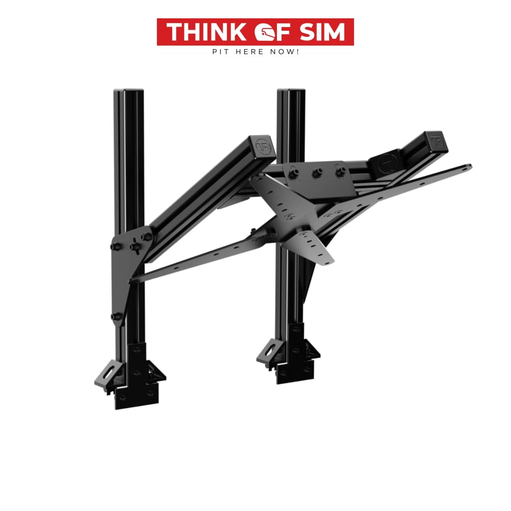 Trak Racer Aluminium Quad Dual Overhead Monitor Stand (Up To 36’’ Display) Racing Cockpit