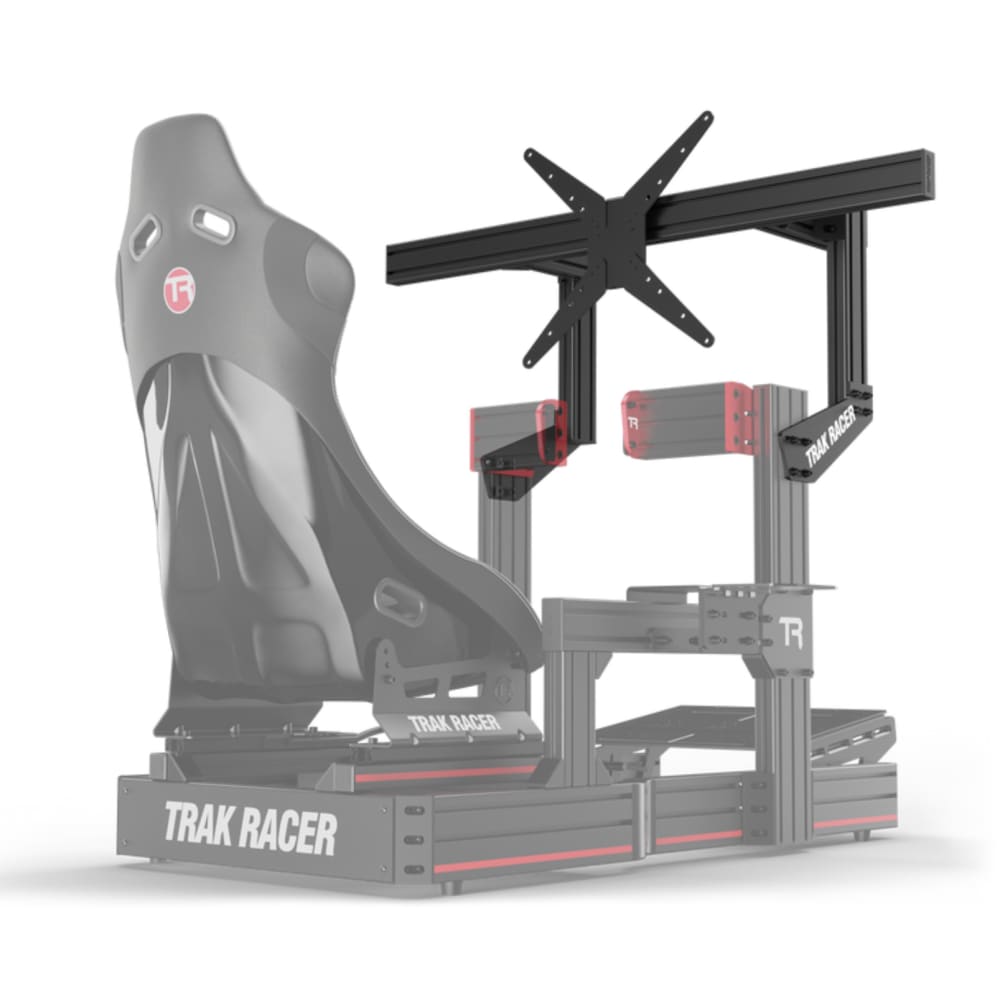 Trak Racer Cockpit - Mounted Single Monitor Stand Up To 80 (1200Mm Support) Racing