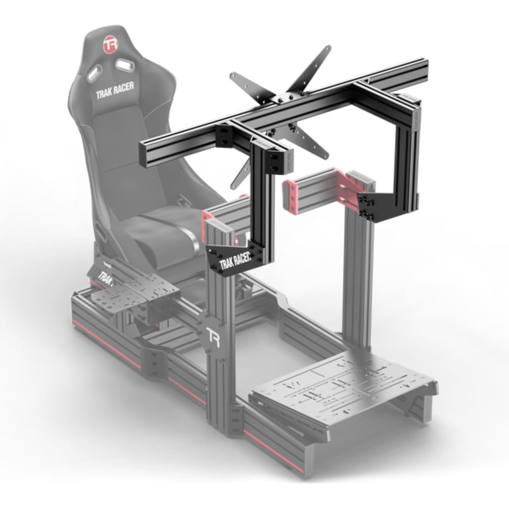 Trak Racer Cockpit - Mounted Single Monitor Stand Up To 80 (1200Mm Support) Racing