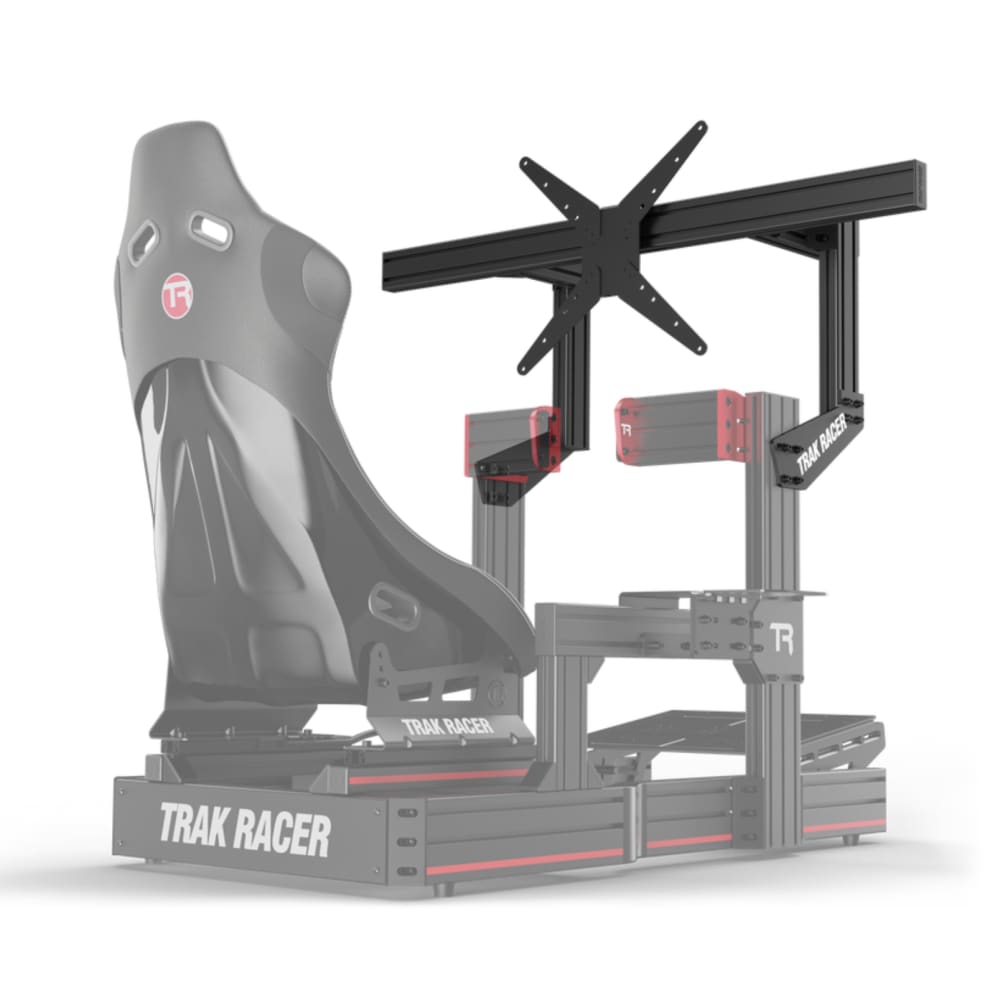 Trak Racer Cockpit - Mounted Single Monitor Stand Up To 80 (800Mm Support) Racing