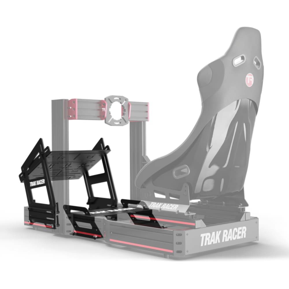 Trak Racer Inverted Formula Style Pedal Bracket Set With Foot Plate Support Racing Cockpit