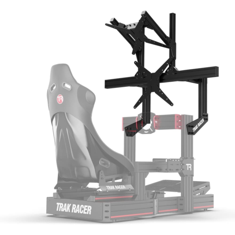 Trak Racer Large Cockpit Mounted Dual Monitor Stand - 1200Mm Racing Equipment