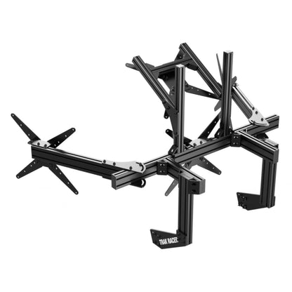 Trak Racer Large Cockpit Mounted Quad Monitor Stand - 1200Mm Racing Equipment