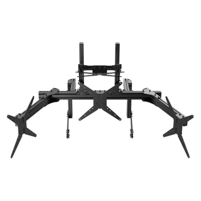 Trak Racer Large Cockpit Mounted Quad Monitor Stand - 1200Mm Racing Equipment