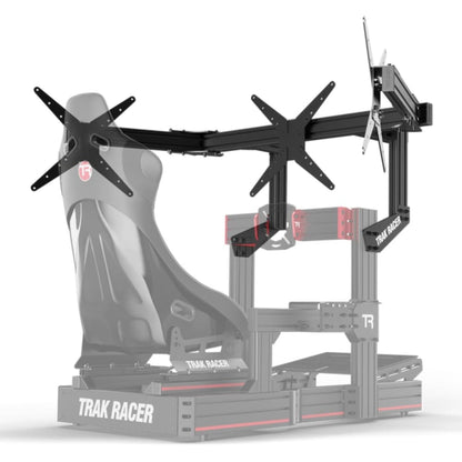 Trak Racer Large Cockpit-Mounted Triple Monitor Mount - 1200Mm Racing Equipment