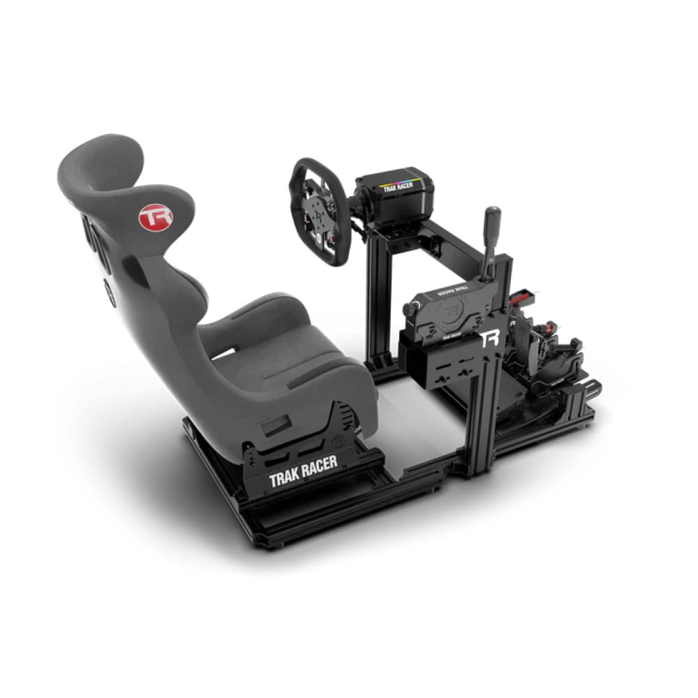 Trak Racer Tr40S Racing Cockpit With Wheel Mount (Black)Without Seat Slider (Tr80-Slider2) &