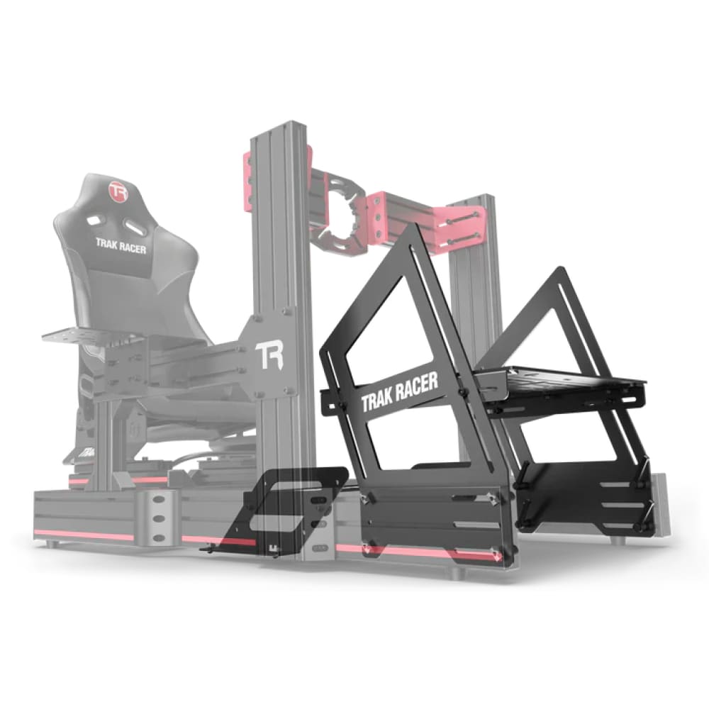 Trak Racer Universal Inverted Formula / Gt Hybrid Pedal Bracket System With Plate And Foot Rest